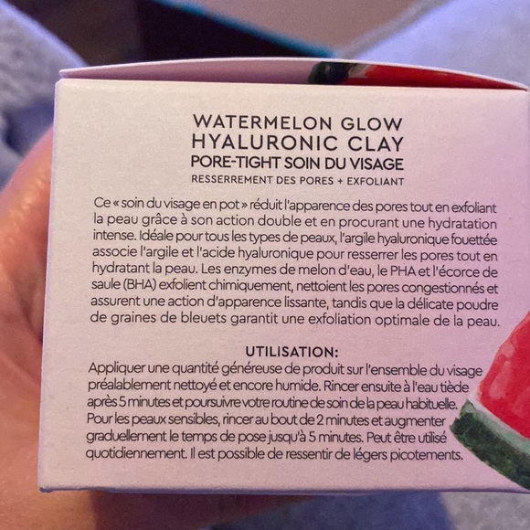 Glow recipe watermelon glow hyaluronic clay pore tight facial. Brand new. - Picture 4 of 5
